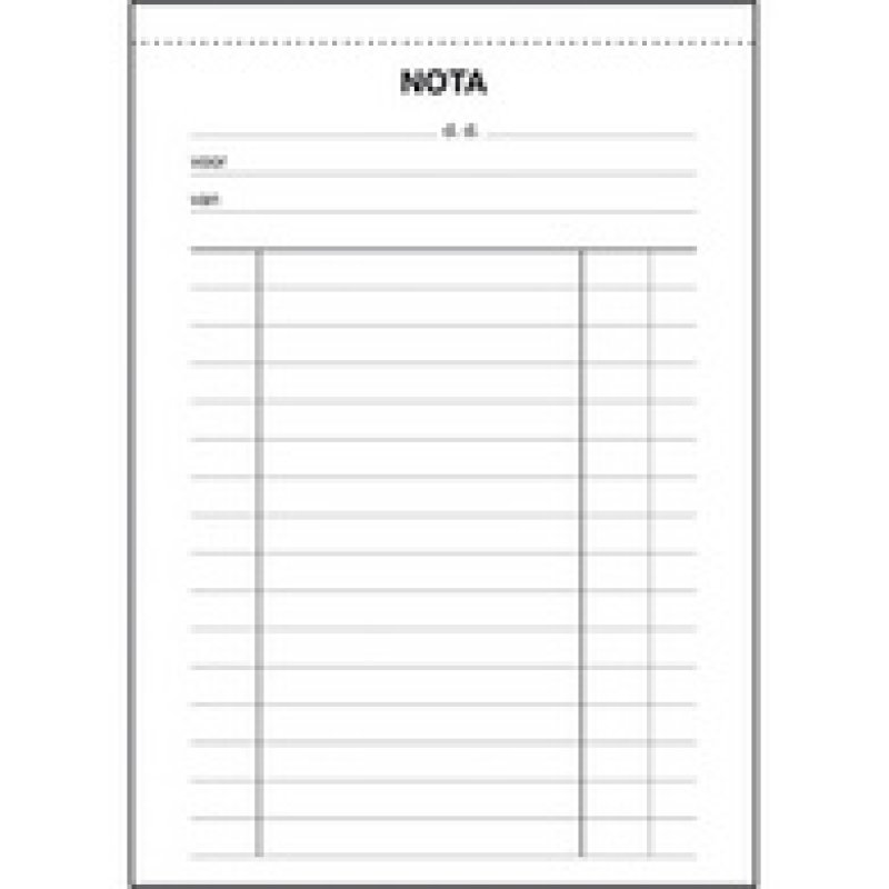 Expres Notablok, A6 staand, 100 vel