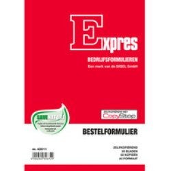 Expres Bestelformulier, zelfkopierend, A5 staand, 2x 50 vel