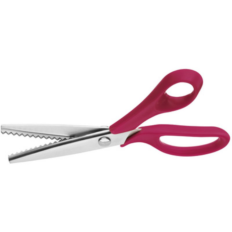Clauss Ciseaux cranteurs, coupe en zigzag, longueur: 210 mm