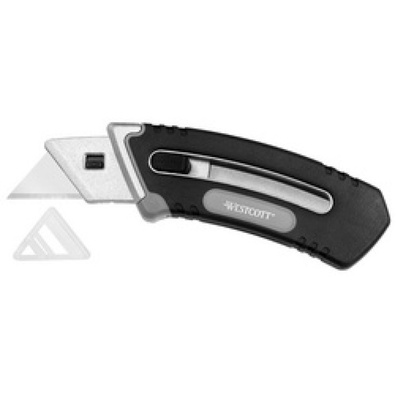 WESTCOTT Couteau universel, rétractable, boîtier aluminium