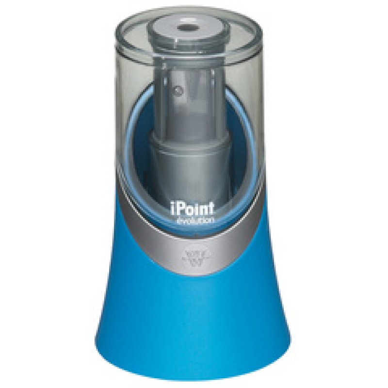 WESTCOTT Taille-crayon électrique iPoint évolution, bleu