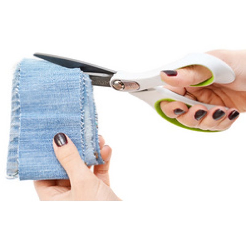 WESTCOTT Ciseaux carbo titane, longueur: 238 mm, vert/blanc