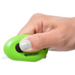 WESTCOTT Mini-cutter céramique, lame: 31 mm, vert