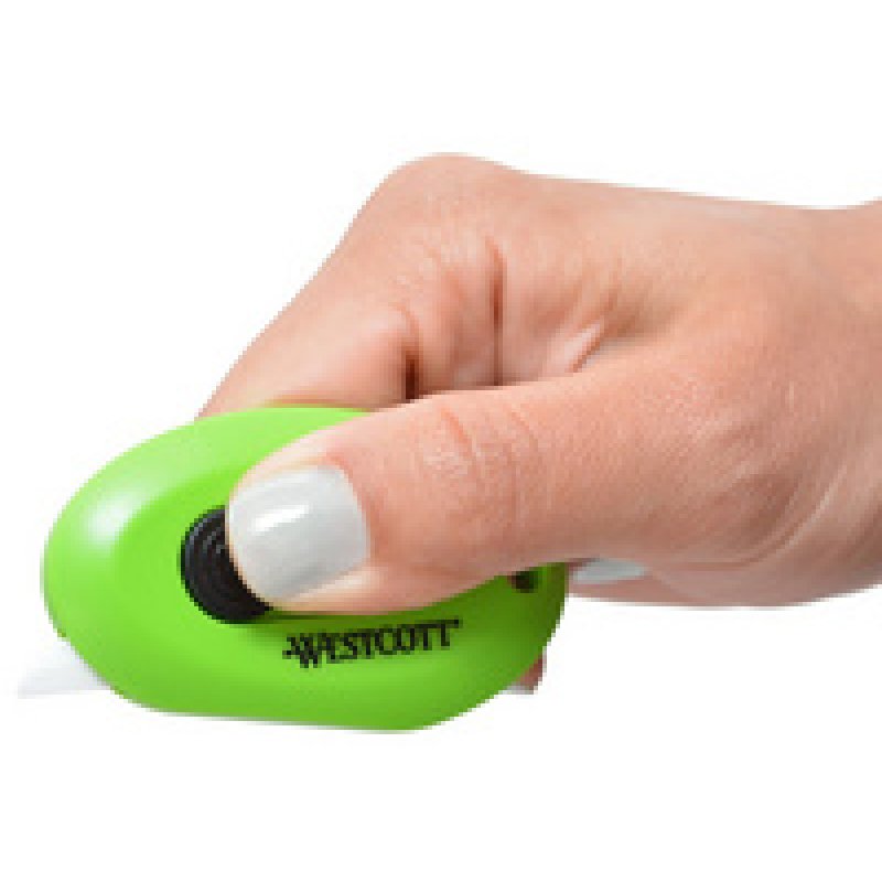 WESTCOTT Mini-cutter céramique, lame: 31 mm, vert