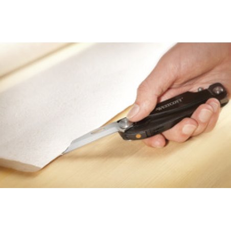 WESTCOTT Couteau universel acier inoxydable lame de scie
