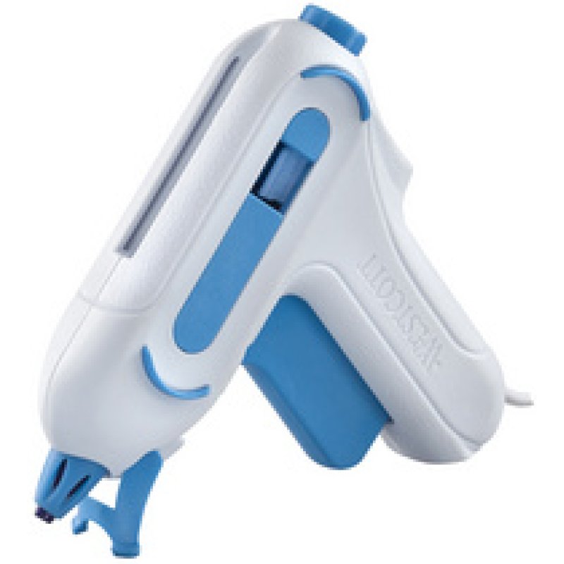 WESTCOTT Mini-pistolet à colle avec embout "non stick"