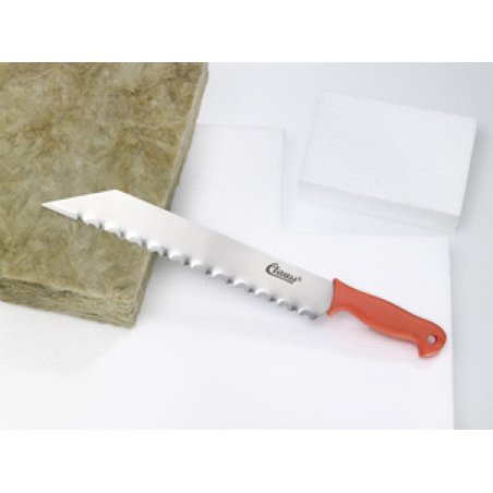 Clauss Couteau à isolant, lame en acier de 340 mm