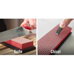 DMT Pierre à aiguiser diamant, fin, (L)152 x (P)51 x (H)19mm