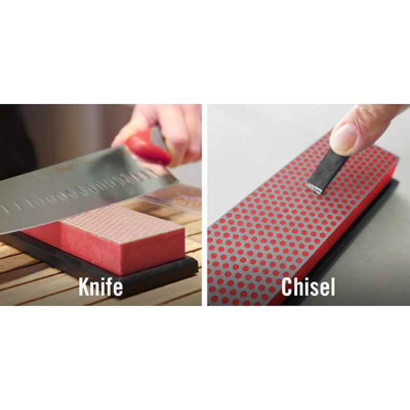 DMT Pierre à aiguiser diamant, fin, (L)152 x (P)51 x (H)19mm