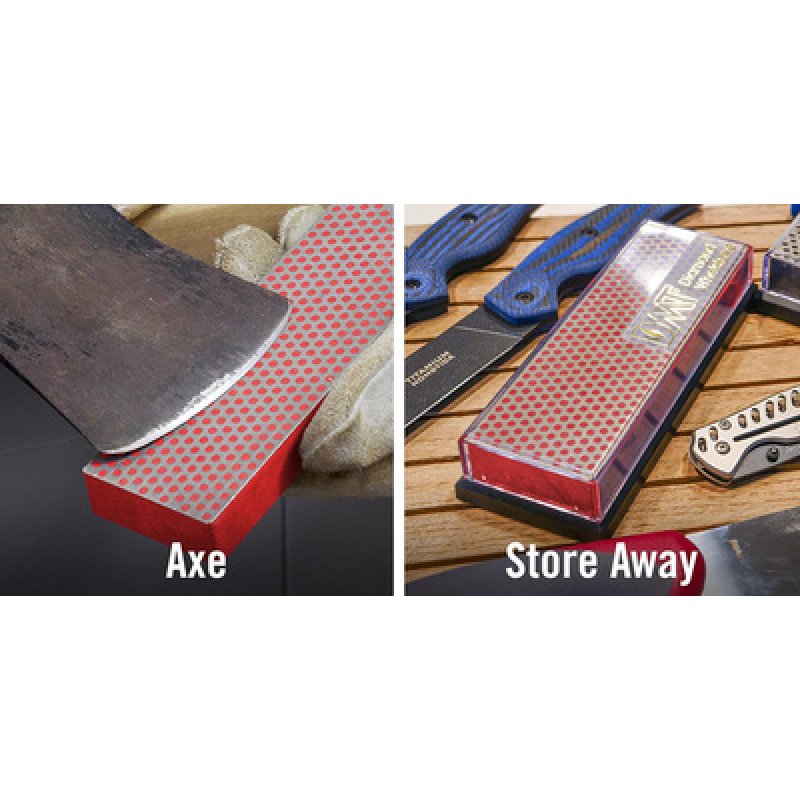 DMT Pierre à aiguiser diamant, fin, (L)152 x (P)51 x (H)19mm