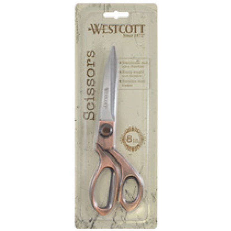 WESTCOTT Ciseaux universels VINTAGE COPPER, longueur: 204 mm