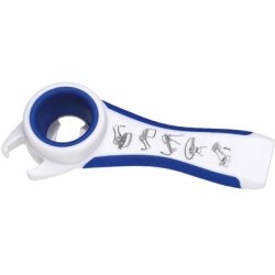 FIRST AID ONLY Aide ouvre bouteille & canette, blanc/bleu