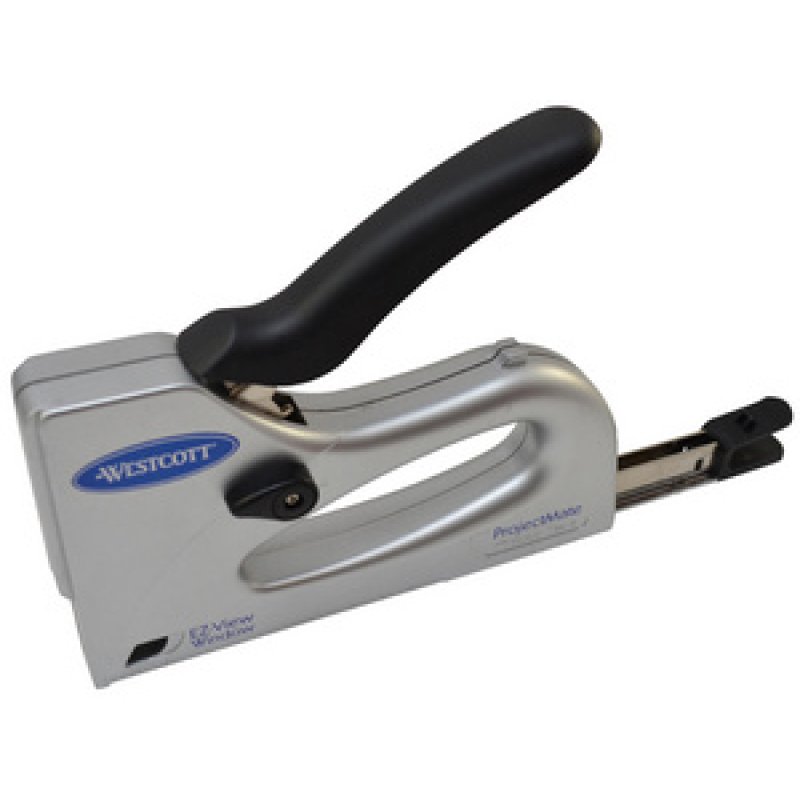 WESTCOTT Agrafeuse manuelle ProjectMate, argent/noir