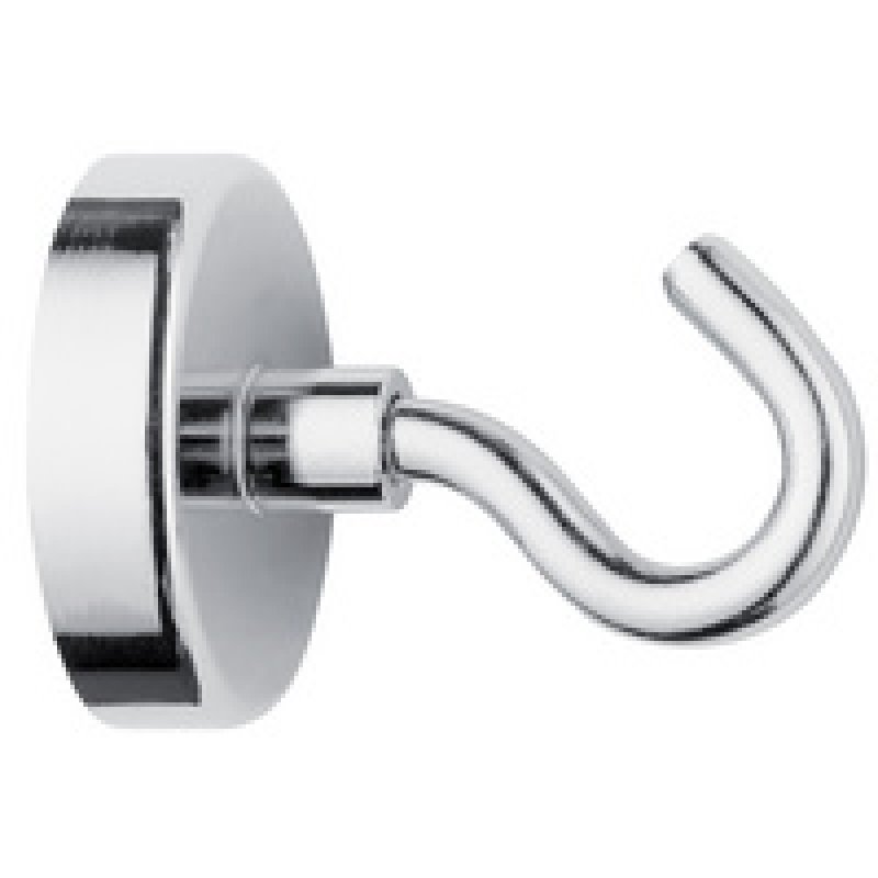 WESTCOTT Crochet aimanté, diamètre: 48 mm, rond, blanc