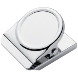 WESTCOTT Clip magnétique, 38 x 45 mm, par 3, argent/chrome