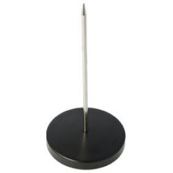 WESTCOTT Piques-notes, métal, hauteur: 130 mm, noir