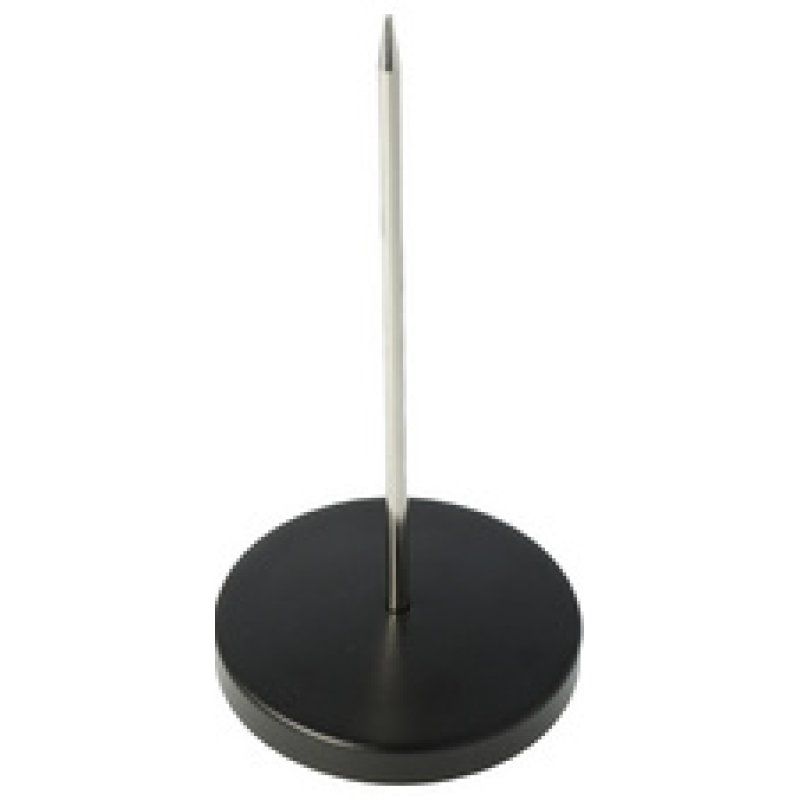 WESTCOTT Piques-notes, métal, hauteur: 130 mm, noir