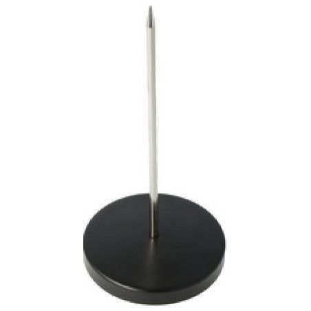 WESTCOTT Piques-notes, métal, hauteur: 130 mm, noir