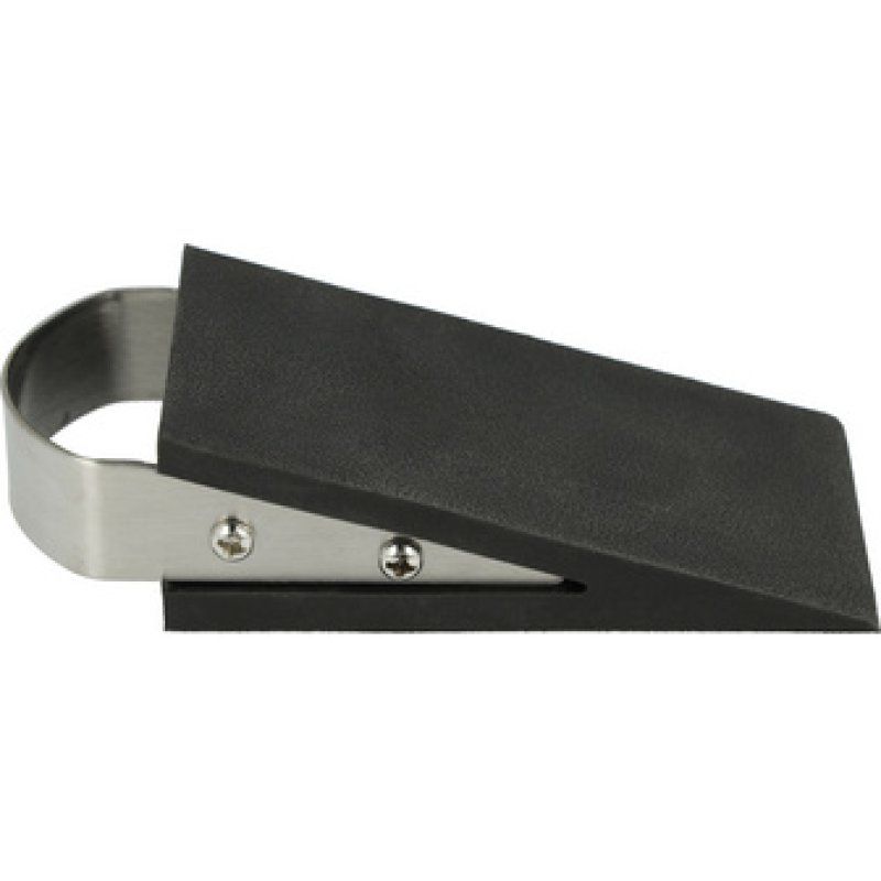 WESTCOTT Cale-porte, en caoutchouc, avec poignée en inox