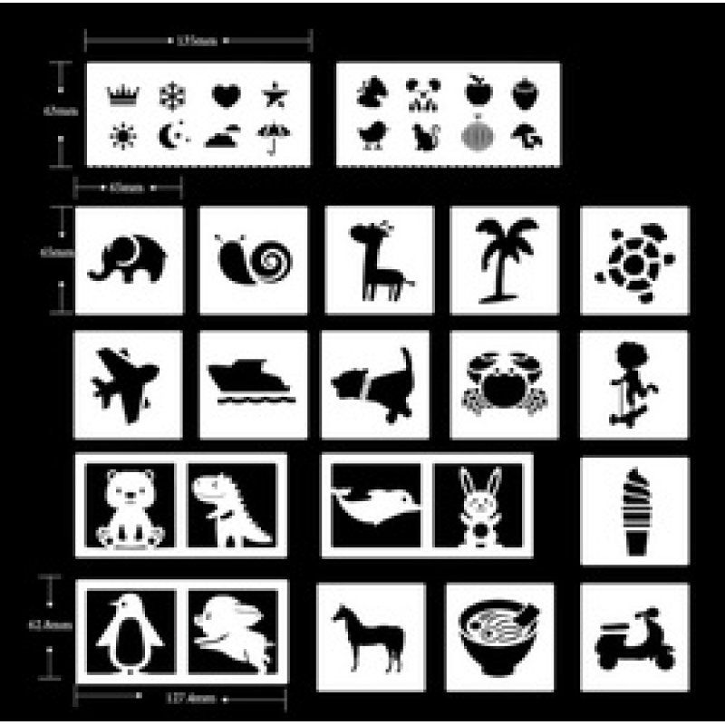 WESTCOTT Feutre magique, recharge de 12 pour aérographe