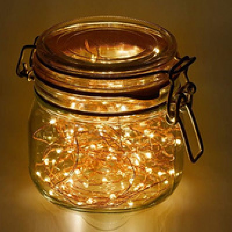 Clauss Mini guirlande lumineuse LED, port USB & télécommande