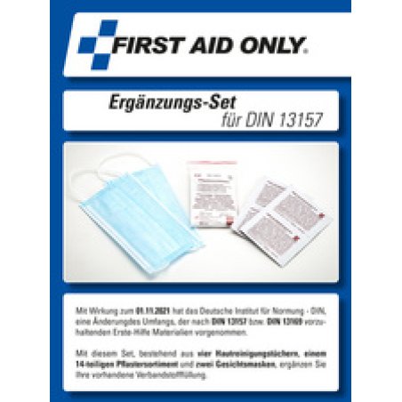 FIRST AID ONLY Ergänzungsset für Normaktualisierung DIN13157