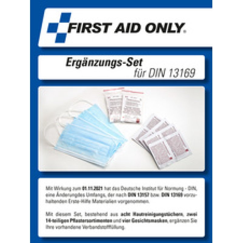 FIRST AID ONLY Ergänzungsset für Normaktualisierung DIN13157