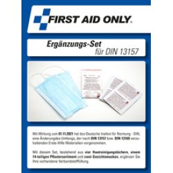 FIRST AID ONLY Ergänzungsset für Normaktualisierung DIN13169