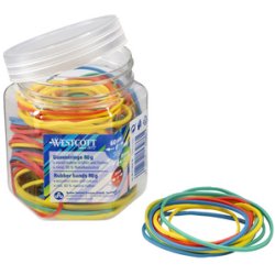 WESTCOTT Élastique, assorti, mélange de tailles