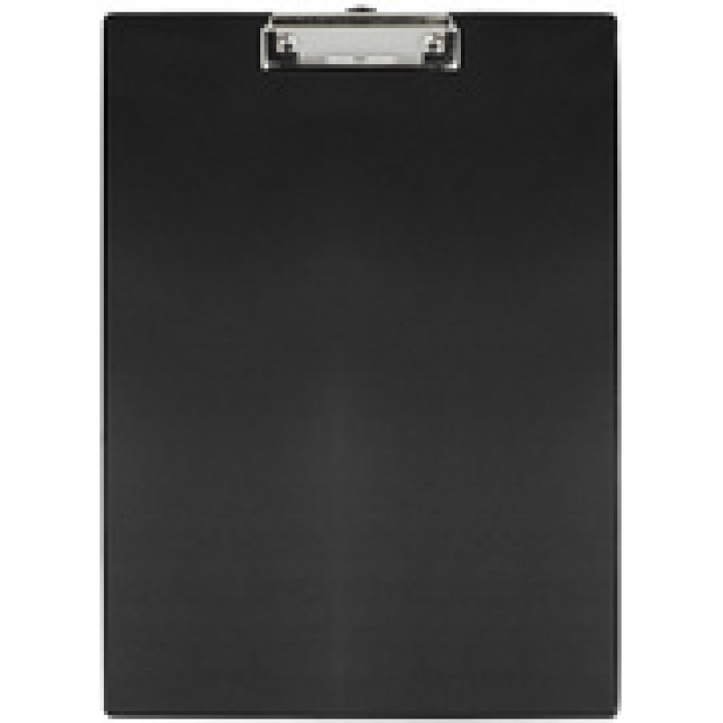 WESTCOTT Porte-bloc à pince, plastifié, A5, noir