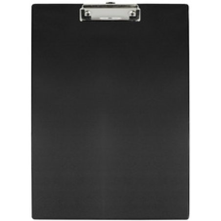 WESTCOTT Porte-bloc à pince, plastifié, A4, noir