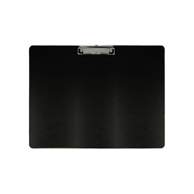 WESTCOTT Porte-bloc à pince, plastifié, A3 portrait, noir