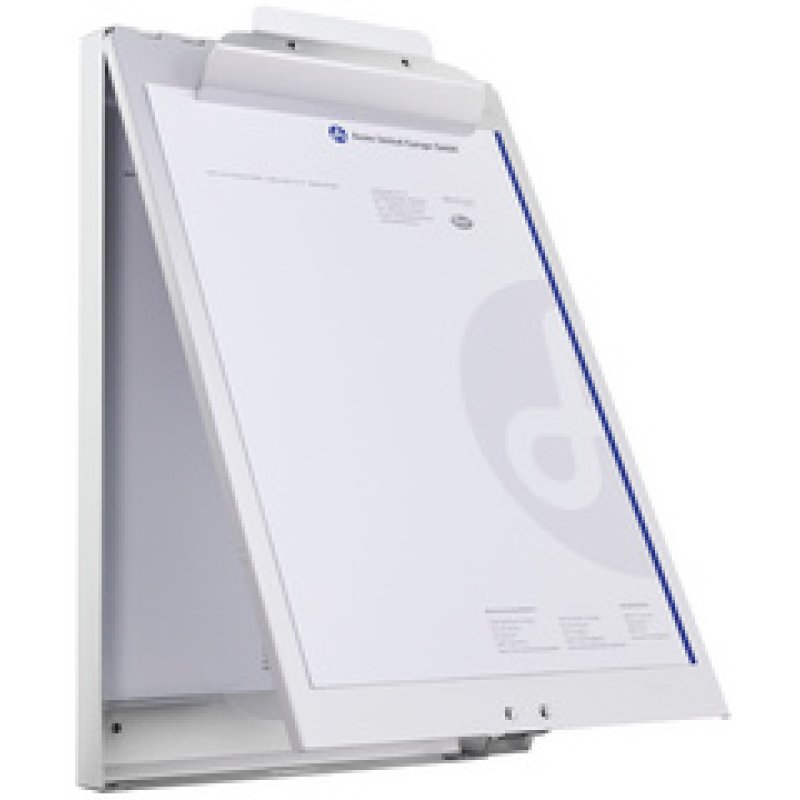 WESTCOTT Boîte porte-formulaire en aluminium, A4