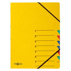 Pagna 24061-05 intercalaire de classement Jaune