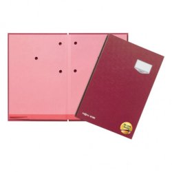 Pagna 24102-01 fichier Carton, Plastique Rouge A4