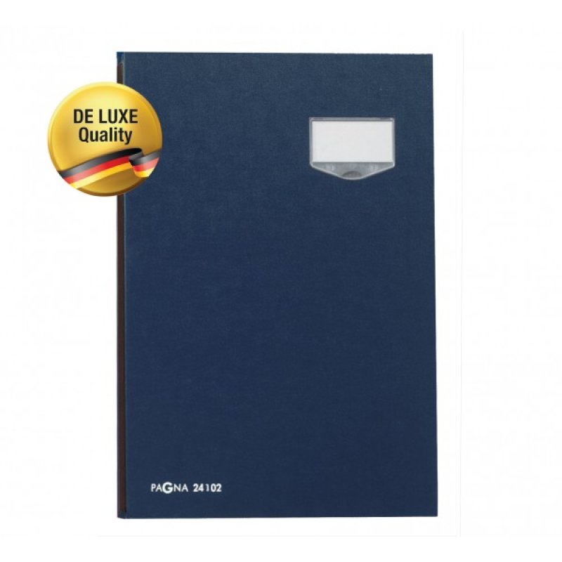 Pagna 24102-04 folder Cardboard, Plastic Black A4