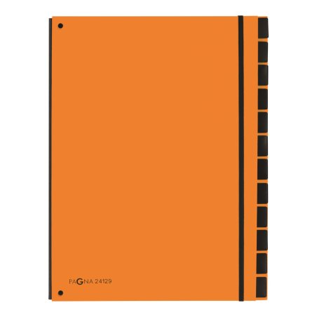 Pagna 24129-09 trieur Orange Carton, Polypropylène (PP) A4