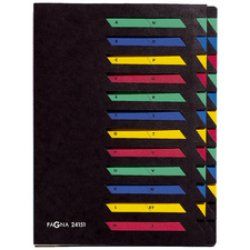 PAGNA Ordnungsmappe DESKORGANIZER A-Z, 24 Fächer, schwarz