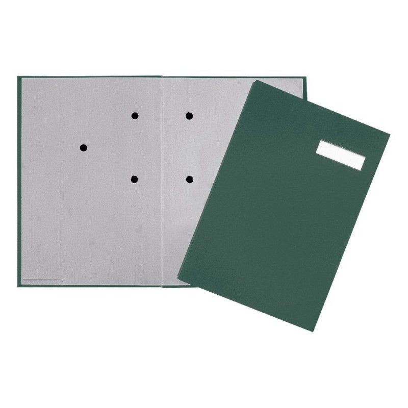 Pagna 24191-33 folder Cardboard, Fabric Green A4