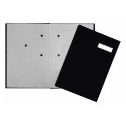 Pagna 24192-44 folder Cardboard, Plastic Black A4