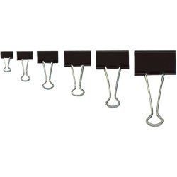 WEDO Pince double clip Foldback, (L)25 mm, écartement: 9 mm