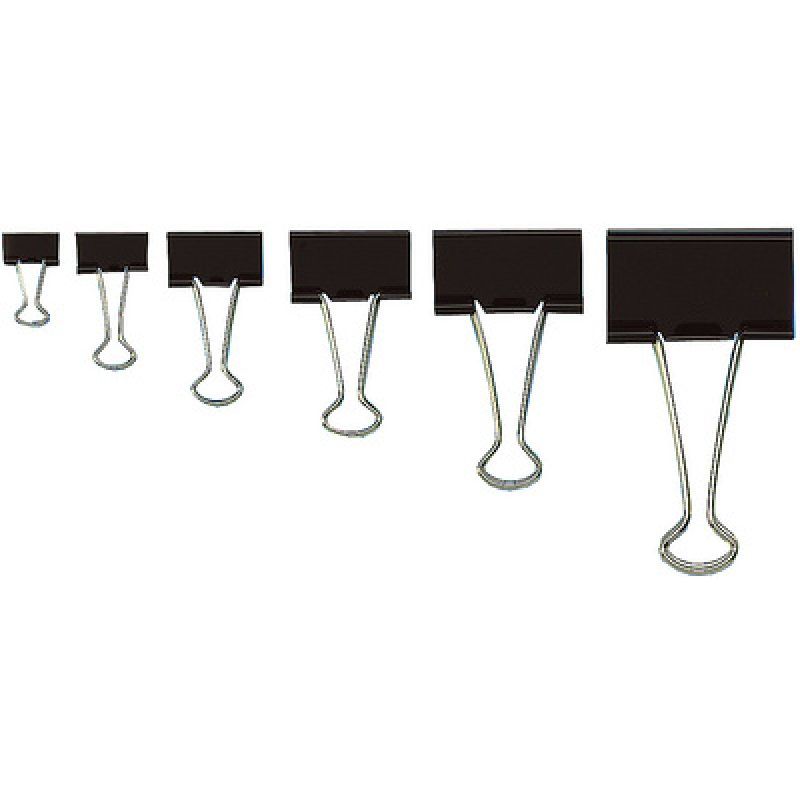 WEDO Pince double clip Foldback, (L)41 mm, écartement: 19 mm