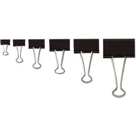 WEDO Pince double clip Foldback, (L)41 mm, écartement: 19 mm