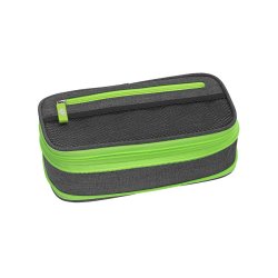 Wedo Neon Stretch Soft pencil case Polyester Green, Grey