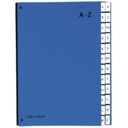 Pagna 24249-02 divider book Blue Cardboard A4