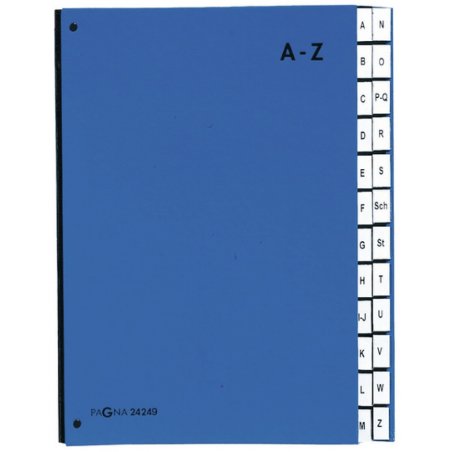 Pagna 24249-02 trieur Bleu Carton A4