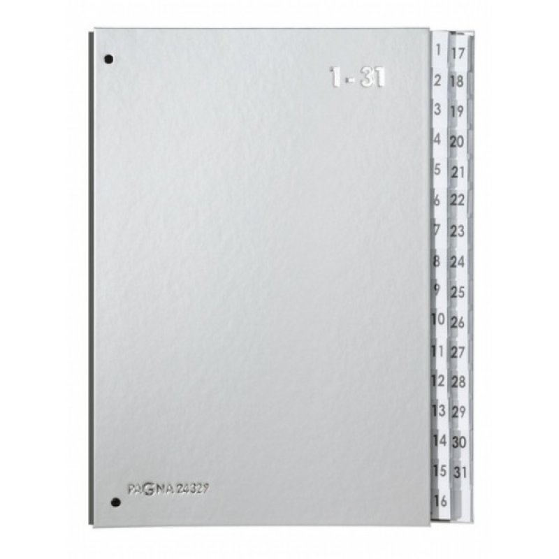 PAGNA Trieur Color, format A4, 1 - 31, 31 compartiments