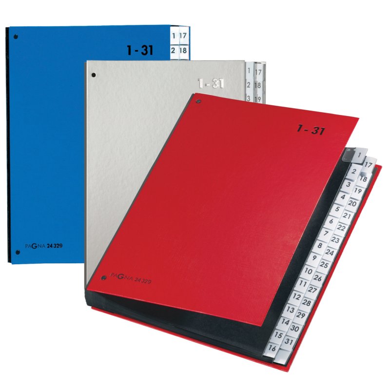 PAGNA Trieur Color, format A4, 1 - 31, 31 compartiments