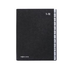 Pagna 24441-04 divider book Black A4