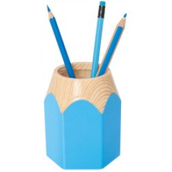 WEDO Pot à crayons "PENCIL", en plastique, vert pomme